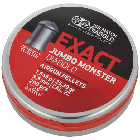 JSB Exact Jumbo Monster 5.52 mm pellets, 200 pcs (546288-200)