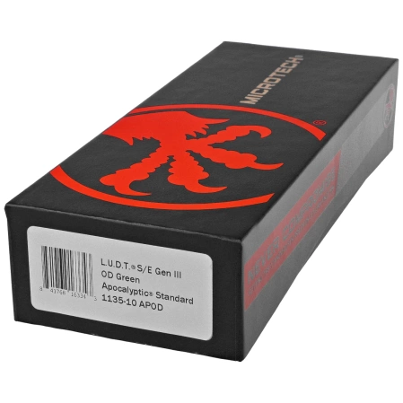 Nóż automatyczny Microtech LUDT Gen III S/E OD Green Aluminium, Apocalyptic M390MK by Tony Marfione (1135-10APOD)