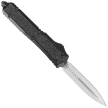 Dulotec OTF Automatic Knife Black Aluminum, Satin 3Cr13MoV (K188A-BK)