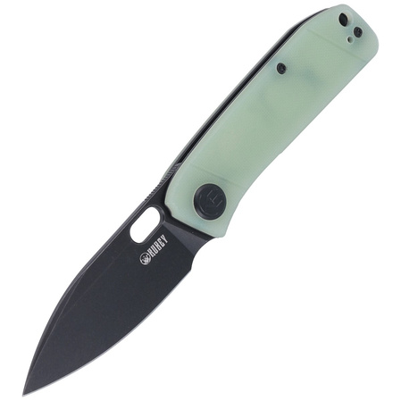Kubey Knife Hyde, Jade G10, Dark Stonewashed 14C28N by Colin Maisonpierre (KU2104C)