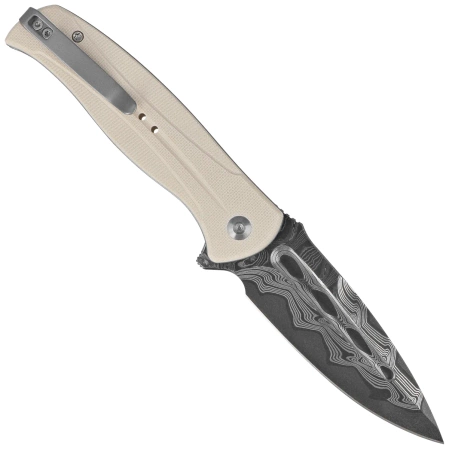 Civivi Knife Incindie Ivory G10, Damascus (C23053-DS1)