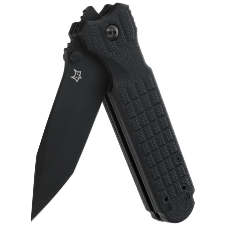 Fox Predator Evolution Automatic Knife Black FRN, Black Idroglider Niolox (FX-449 B)