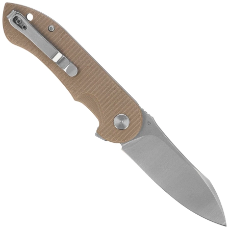 Nóż składany Bestech Torpedo Beige G10, Stonewashed / Satin D2 (BG17B-1)