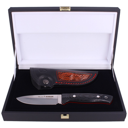 Muela Kodiak Black Micarta, Satin RWL34 (KODIAK-10M.D)