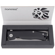LionSteel Myto Knife Black Aluminum, Stonewashed M390 by Molletta (MT01A BS)