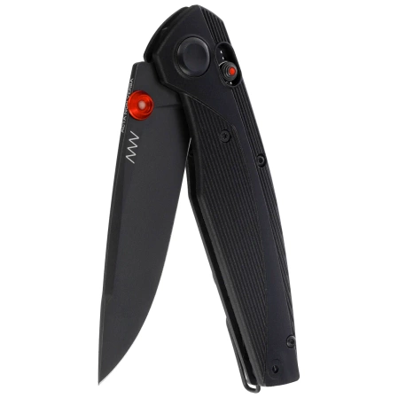 ANV A100 BB Knife Black GRN, Black DLC Sleipner (ANVA100-019)