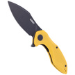 Nóż składany Kubey Noble Yellow G10, Dark Stonewashed D2 (KU236D)
