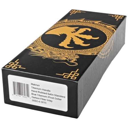Nóż składany Microtech Matrix S/E Carbon Fiber/Titanium, Hand Rubbed M390 by Tony Marfione (165C-4CFITI)