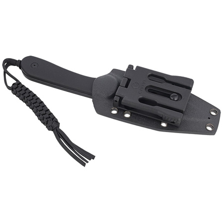 Civivi Elementum Fixed Tactical Knife Black G10, Black Stonewashed D2 (C2105A)