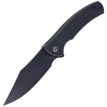 Nóż składany Civivi Sinisys Black Coarse G10, Black Stonewashed 14C28N (C20039-1)