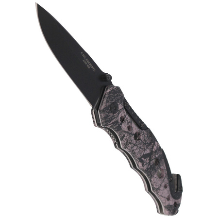 Herbertz Solingen Rescue Knife Camo Optics Aluminium, Black Blade (44068 - 218111)