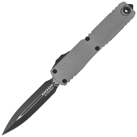 Microtech Ultratech Gen III ZBP D/E OTF Knife Natural Clear Aluminum, Black M390MK by Tony Marfione (1122-1NC)