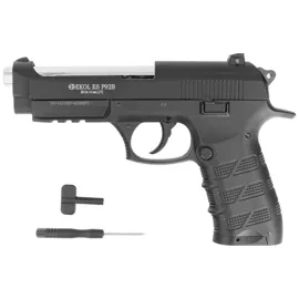 Pistolet wiatrówka Voltran Ekol ES P92B Black 4.5 mm - Blow Back
