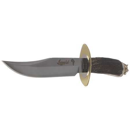 Muela Knife Big Five Deer Stag, Satin 1.4116 Gift Box (LEOPARD-16BF)