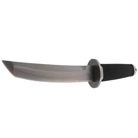 Japanese Tanto Dagger Herbertz CJH Black Rubber, Satin 420 (581318)