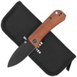 WE Knife Banter Cuibourtia Wood, Black Stonewashed CPM-S35VN by Ben Petersen (2004K)