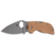 Spyderco Chaparral Birdseye Maple Plain Knife (C152WDP)