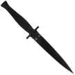 Spartan Blades George Raider Dagger Knife Black G10, Black SK5 by Les George (SBBL3BK)