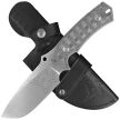 Fox Oxylos Knife Black Micarta, Stonewashed N690 (FX-616-1 MB)
