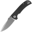 Spartan Blades Astor Knife Black G10/Carbon Fiber, Tumbled CPM 154CM by Les George (SFBL8CF)