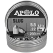 Apolo Slug 28 .22/5.5mm Airgun Pellets, 250 psc 1.81g/28.0gr (19302)