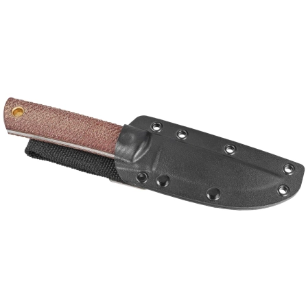 Za-Pas Knife EC95 Brown Micarta, Satin D2 (EC95-M-BR)