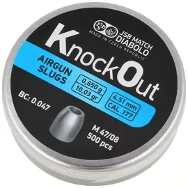 Śrut JSB Slug KnockOut 4.51 mm, 0.650 g, 500 szt. (546124-500)