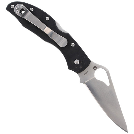 Spyderco Byrd Meadowlark 2 G-10 Black, Plain (BY04GP2)