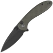 Civivi Faeger Knife OD Green G10, Black Stonewashed 14C28N (C24031-2)