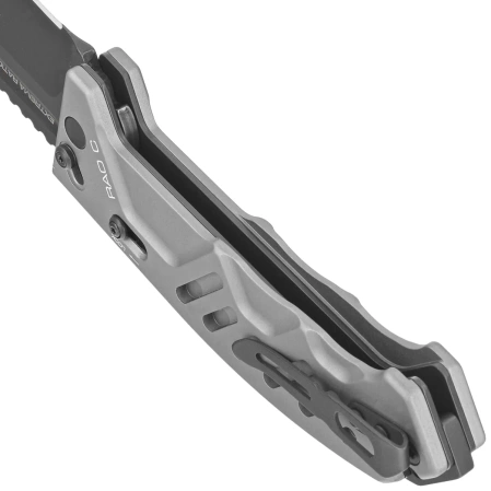 Nóż składany Extrema Ratio RAO C Tactical Grey Aluminium, Black MIL-C N690 (04.1000.0176/BLK/GRY)