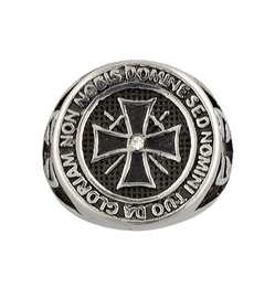 Tole 10 Imperial Templar Cross Ring Ø21 (09980-21)