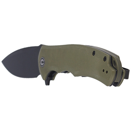 Civivi Knife Praxis OD Green G10, Black Stonewashed 9Cr18MoV (C803F)