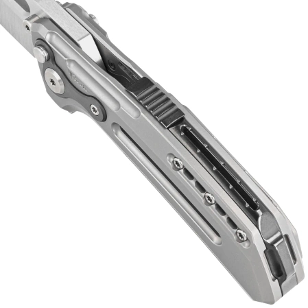 Nóż składany Reate T6000 Gray Titanium, Satin M390 by Alvin Lee