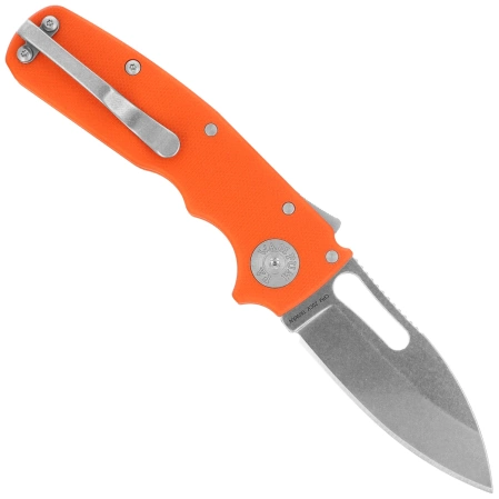 Nóż składany Demko Shark Cub Slicer Shark Orange G10, Stonewashed CPM 20CV by Andrew Demko (SC-20CV-ORG10-SS)