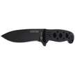 K25 RK-31574 Knife Black Aluminum, Black Titanium 7Cr17MoV