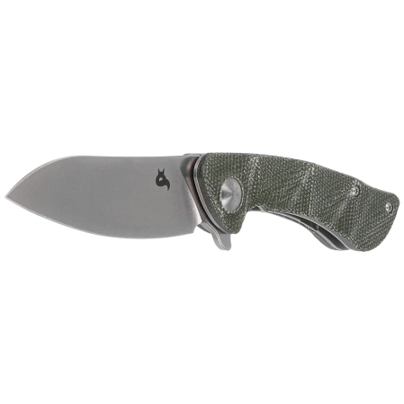 Nóż składany BlackFox Dripper OD Green Canvas Micarta, Stonewashed VG-10 (BF-771 MOD)