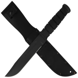 Spartan Blades Ka-Bar Knife Black Kraton G, Black PVD MagnaCut (SB54BKBKLTBK)