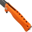 LionSteel SR11A Orange Aluminium, Black Sleipner by Molletta (SR11A OB)