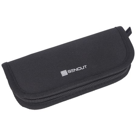 Sencut Knife Snap Black G10, Gray Stonewashed 9Cr18MoV (SA05B-V1)