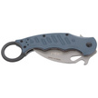 Nóż składany Fox Karambit w/ Emerson Wave Grey Aluminium, Sandblasted N690Co (478)