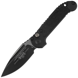 Microtech LUDT Gen III S/E Automatic Knife Black Aluminum, Black M390MK by Tony Marfione (1135-1T)