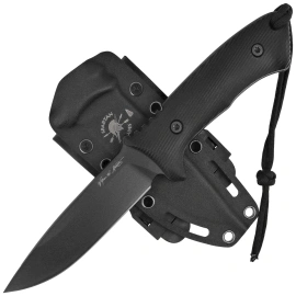 Nóż Spartan Blades Linden PVD Black GFN, Black DLC Elmax by William W. Harsey (SBEU2BKKYBK)