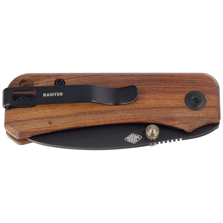 Nóż składany Civivi Baby Banter Cuibourtia Wood, Black Stonewashed Nitro-V by Ben Petersen (C19068SB-2)