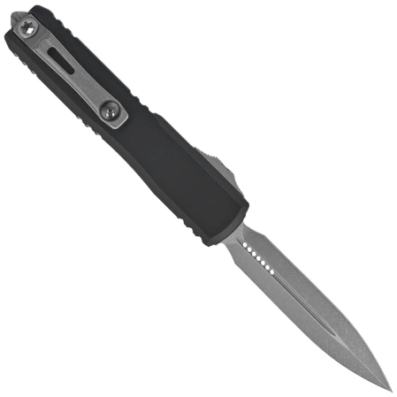 Microtech Ultratech Gen III ZBP D/E OTF Knife Black Aluminum, Apocalyptic M390MK by Tony Marfione (1122-10AP)