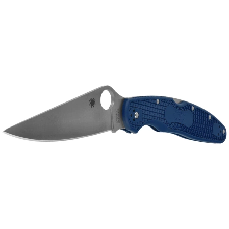 Spyderco Police 4 Lightweight Knife Cobalt Blue FRN, Satin CPM-SPY27 by Sal Glesser (C07PCBL4)