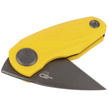 Bestech Knife Tulip Yellow G10, Grey Titanized 14C28N by Ostap Hel (BG38F)