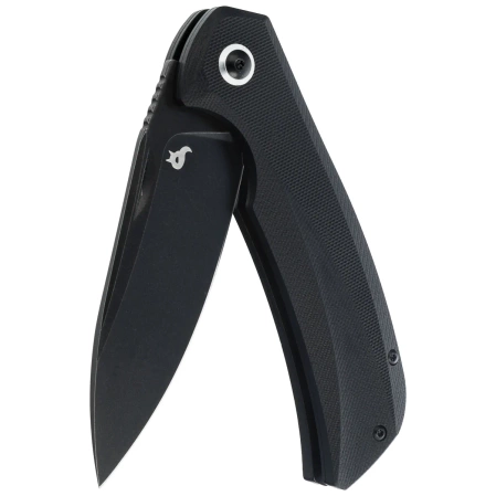 Nóż składany BlackFox Paradigma Black G10, Black PTFE D2 (BF-781 G10)