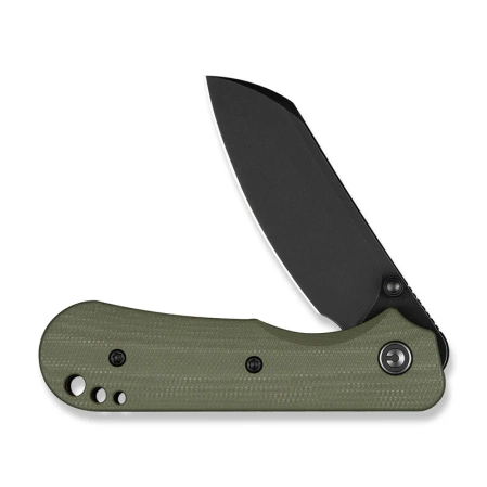 Nóż składany Civivi Crabby OD Green G10, Black Stonewashed 14C28N by Ken Onion Jr. (C24055-1)