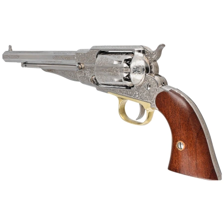 Pietta Revolver 1858 Remington Texas Nickiel DeLuxe .44 (RBN44LE)
