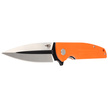 Bestech Fin Orange G10, Satin/Black 14C28N Knife (BG34B-2)